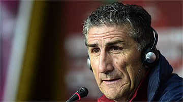Bauza elogiou seus comandados após derrota