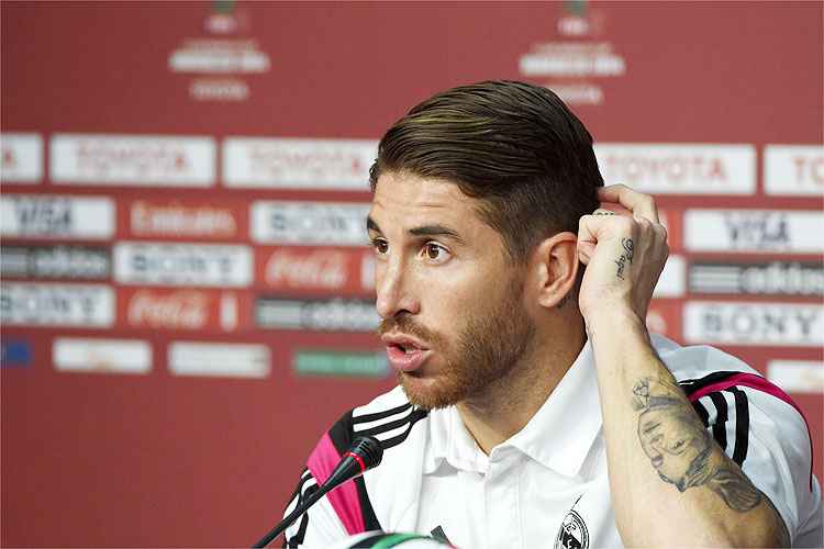 Para evitar que problema muscular se agrave, Sergio Ramos será poupado do próximo compromisso do Real