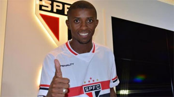 Jonathan Cafu assinou contrato com São Paulo