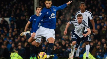 Mirallas perdeu pênalti e prejudicou o Everton