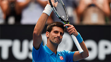 Djoko venceu sem sustos na estreia