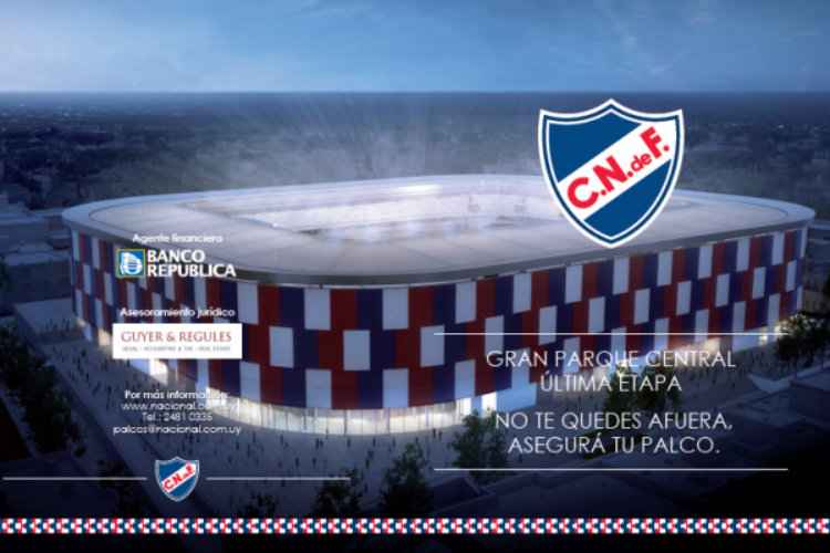 Projeto de reforma do Gran Parque Central promete transformar estádio no mais moderno do país