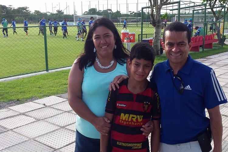 Com Magrão de ídolo, Fernando escolheu o Sport para torcer quando tinha apenas sete anos de idade