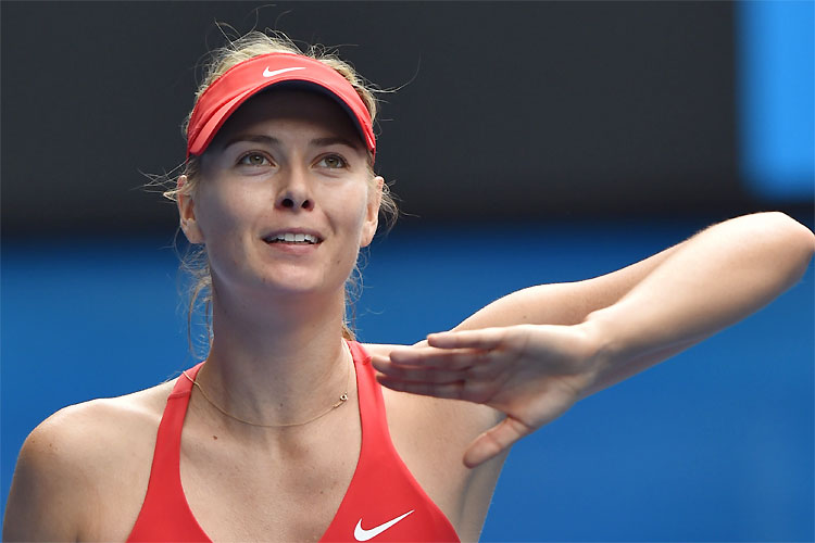 Maria Sharapova consegue vitória por por 2 sets a 1, parciais 6/1, 4/6 e 7/5, e vai à próxima fase 