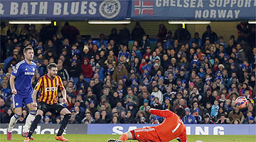 Chelsea deu vexame dentro de casa