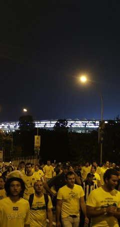No Maracanã, bebida alcoólica só do lado de fora