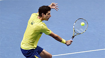 Melo foi eliminado nas duplas em Indian Wells