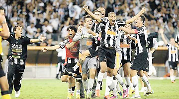 Em sua última partida pela competição internacional no Mineirão, o Galo conquistou o título mais importante de sua centenária história