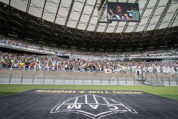 Reinaugurado em 2013, Mineirão recebeu poucas partidas do time do Atlético desde então