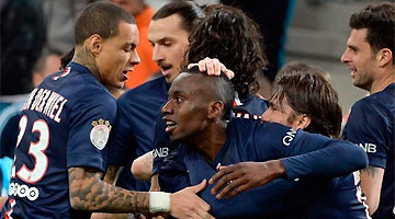 Matuidi marcou um golaço no Vélodrome