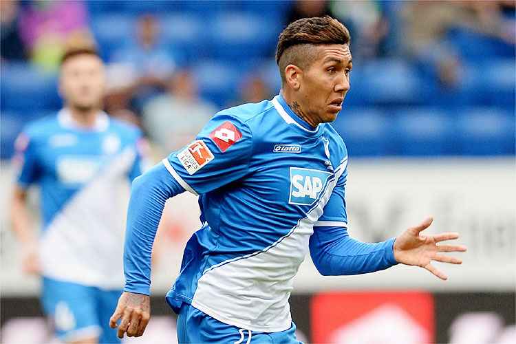 Segundo o jornal Mirror, o Manchester United estaria disposto a pagar cerca de R$ 86,3 milhões por Firmino