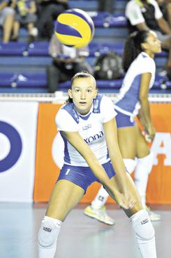 Gabi, atualmente no Rio, foi revelada no Mackenzie