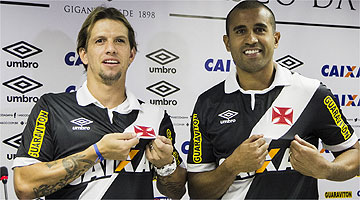 Diguinho e Júlio foram apresentados nesta quarta