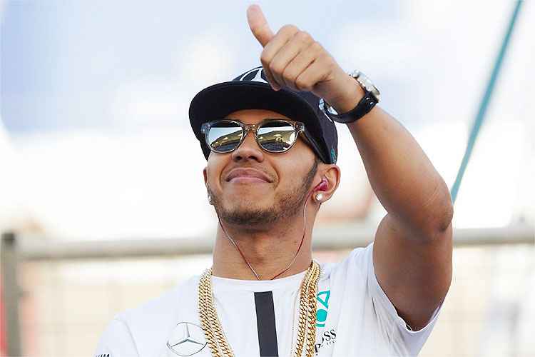"Se alguém anda mais rápido que eu, eu vou descobrir como eu posso ser melhor", garantiu Lewis Hamilton