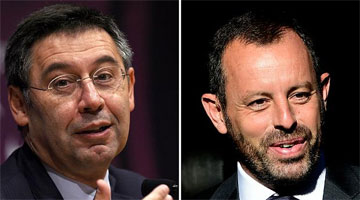 Bartomeu e Rosell são réus em
