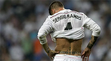 Sergio Ramos lamentou eliminação do Real