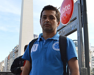 Julio Mafra: quarta viagem para ver o Cruzeiro nesta edição da Copa Libertadores