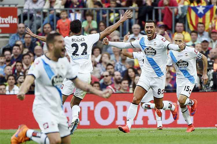 No fim das contas, Deportivo La Coruña comemorou bastante o empate, que o livrou do rebaixamento