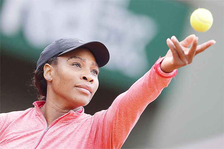 Serena soma 9.361 pontos no ranking e pode aumentar a sua vantagem após a disputa de Roland Garros