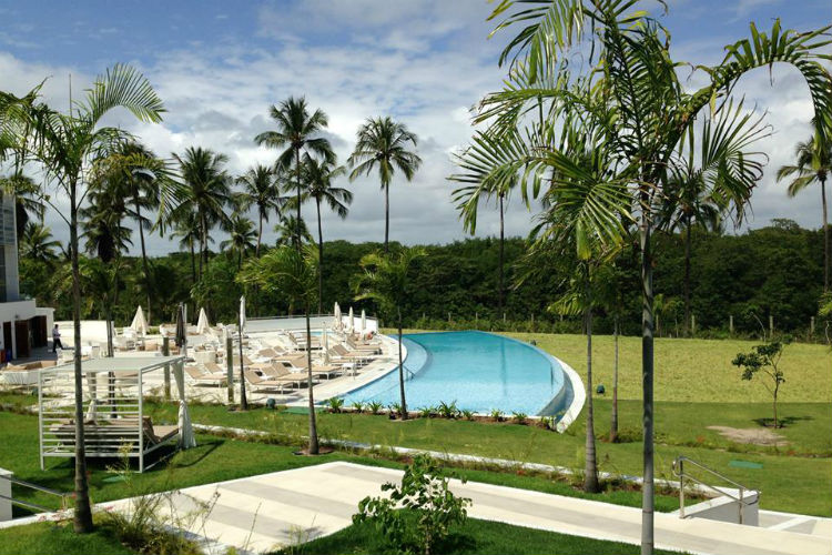 Hotel fica localizado na praia do Paiva, Cabo de Santo Agostinho, a 30 minutos do Recife