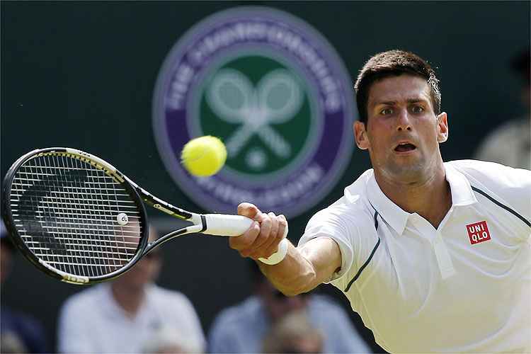 Djokovic (foto) terá pela frente em sua caminhada rumo ao tri de de Wimbledon o australiano Bernard Tomic