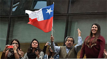 Chilenos estão empolgados com decisão