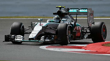 Nico Rosberg liderou os dois treinos livres para o GP da Inglaterra de Fórmula 1