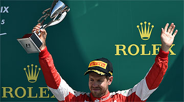 Vettel antecipou troca e foi recompensado