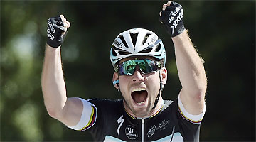 Mark Cavendish venceu sétima etapa na França