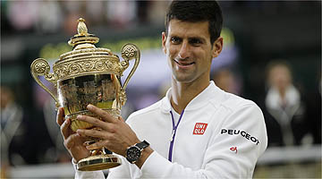 Antes de 2015, Djokovic havia sido campeão em Wimbledon duas vezes