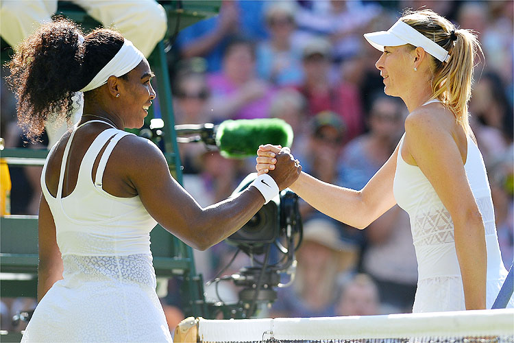 Líder do ranking, Serena Williams eliminou Maria Sharapova na semifinal em Wimbledon e avançou até o título