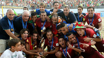 Portugal comemora título em casa