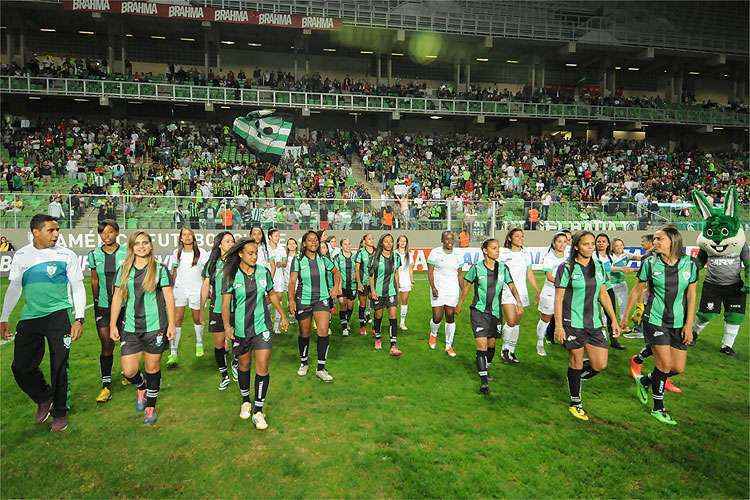 Meninas do Coelho farão preliminar de América x Botafogo, neste sábado, no Estádio Independência