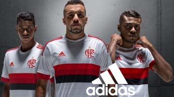 Camisa do uniforme número 2 do Flamengo
