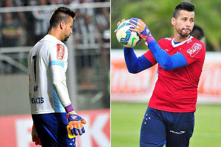 Goleiro e capitão Fábio utiliza o modelo de luva da Adidas em vários jogos e treinos pelo clube estrelado
