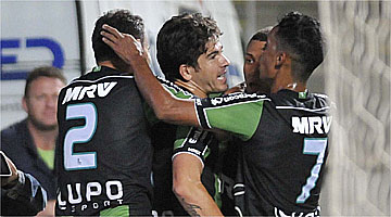América terminou o turno da B em 3º