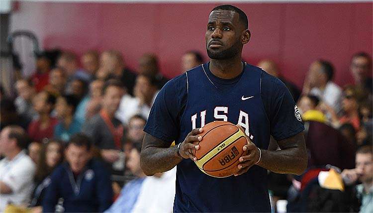 Astro LeBron James já conquistou duas vezes os títulos da NBA e dos Jogos Olímpicos