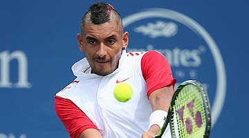 ATP anuncia nova punição ao tenista Nick Kyrgios após polêmica com Stan Wawrinka
