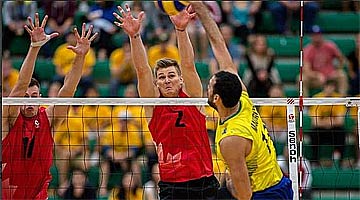 Equipe brasileira bateu os canadenses por 3 sets a 1, no amistoso em na casa do adversário