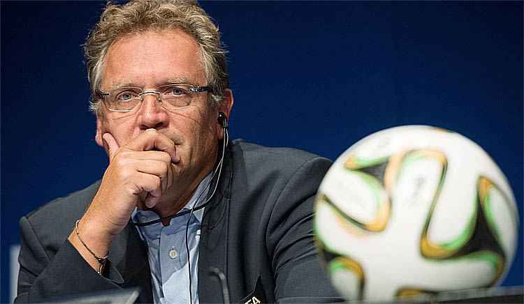 Jéróme Valcke foi acusado de participar de esquema de venda ilegal de ingressos para a Copa de 2014