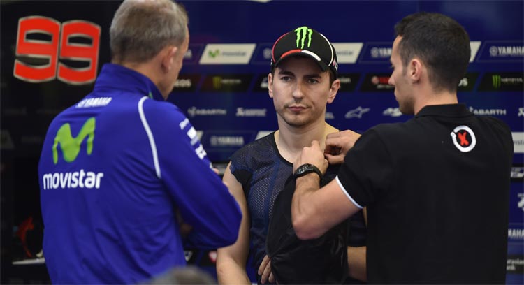 Lorenzo superou Rossi ao marcar 1min43s790, pouco abaixo do 1min43s871 registrado pelo rival