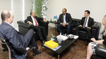 Kalil se reuniu nesta quinta com George Hilton