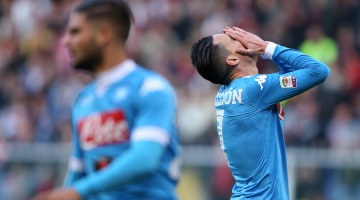 Callejon lamenta as oportunidades perdidas na partida