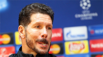 Simeone, técnico do Atlético de Madrid, disse que a partida contra o Astana será muito difícil