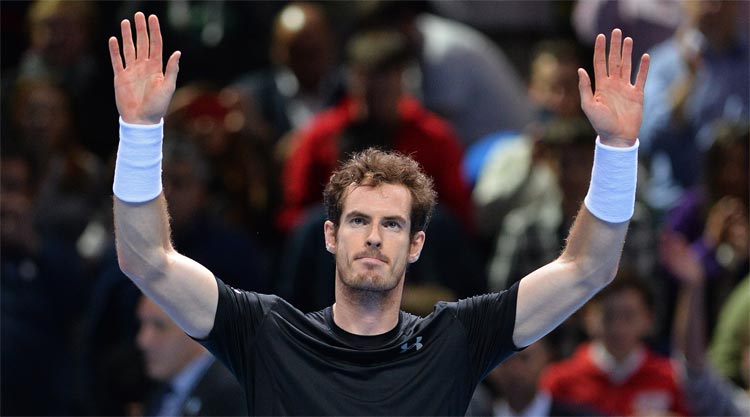 Atual número dois do mundo, Andy Murray dominou David Ferrer durante quase toda a partida