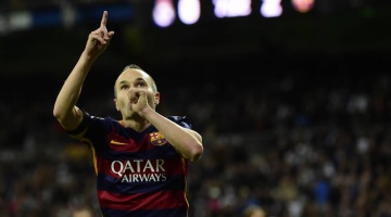 Iniesta foi o principal jogador na vitória do Barcelona sobre o Real Madrid