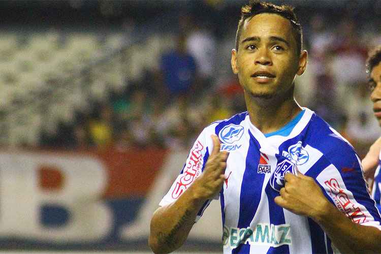 Pikachu marcou 20 gols pelo Paysandu em 2015; jogador agrada diretoria do América, que monitora situação
