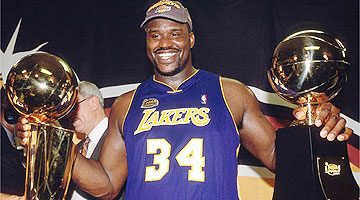 Quatro vezes campeão da NBA, Shaquille O