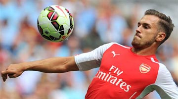 Aaron Ramsey é meio-campista do Arsenal