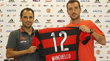 Mancuello foi apresentado em Mangaratiba